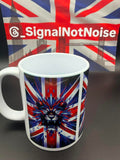 Union Jack Lion mug - 11oz