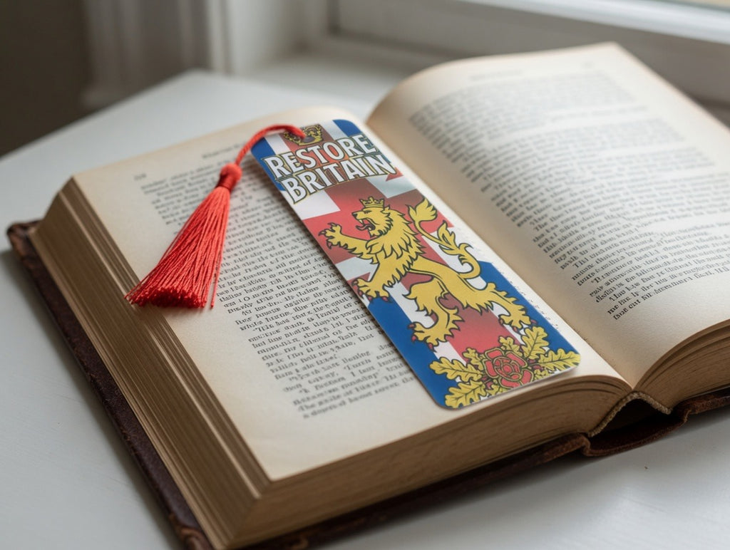 Restore Britain Metal Bookmark